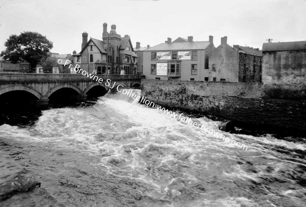 FLOODS ON SLIGO RIVER